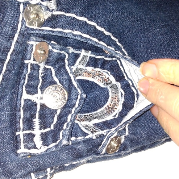 True religion women's sz 26 (6) Jeans - Picture 8 of 17